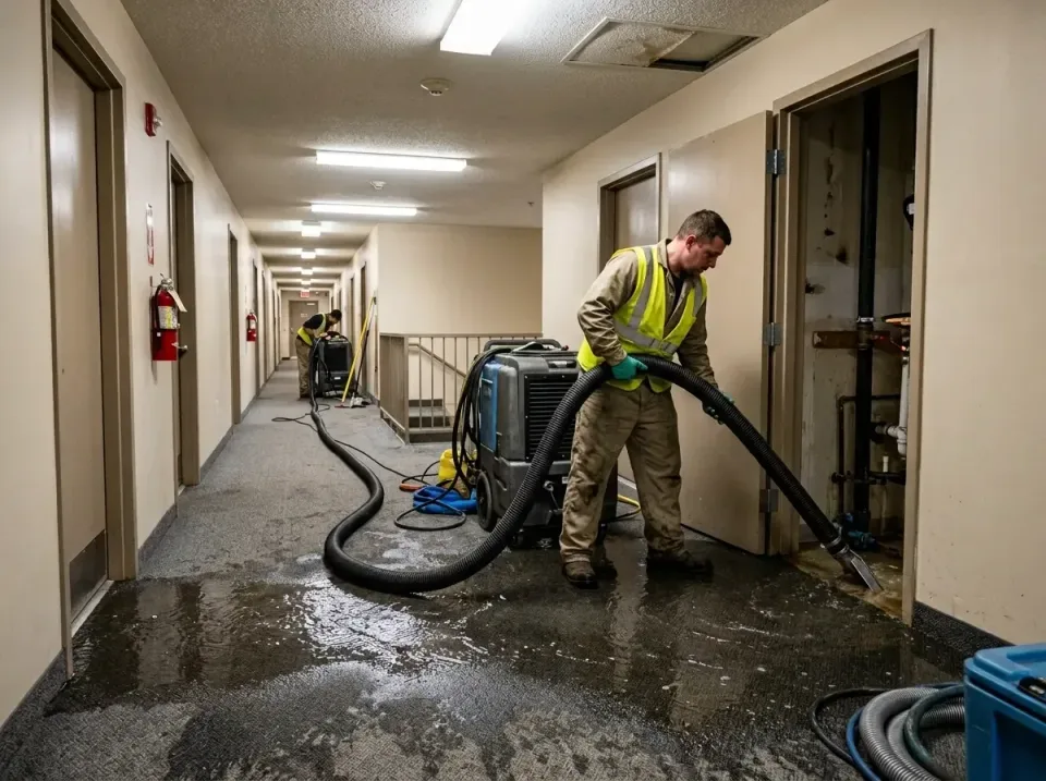 multi-unit-apartment-hallway-f-005 — frequently asked questions, Emergency Burst Pipe Water Extraction & Removal in Tuscola,…
